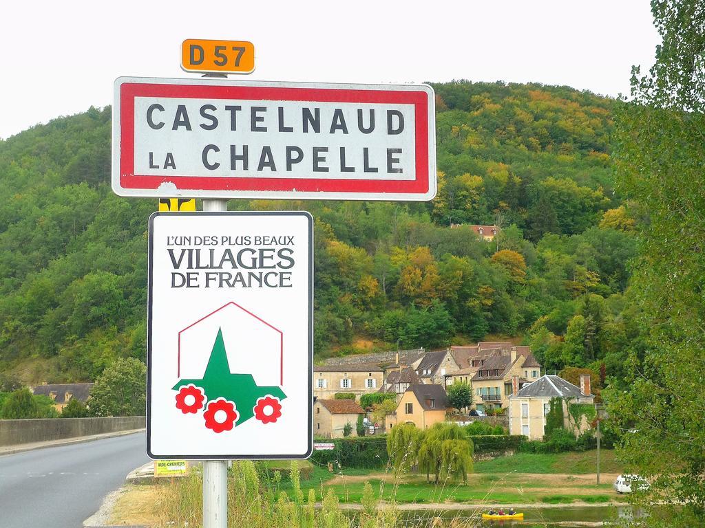 Au Pied Du Chateau - 5 A 11 Personnes - Baignade-Canoe-Piste Cyclable A 100 M Castelnaud La Chapelle Εξωτερικό φωτογραφία